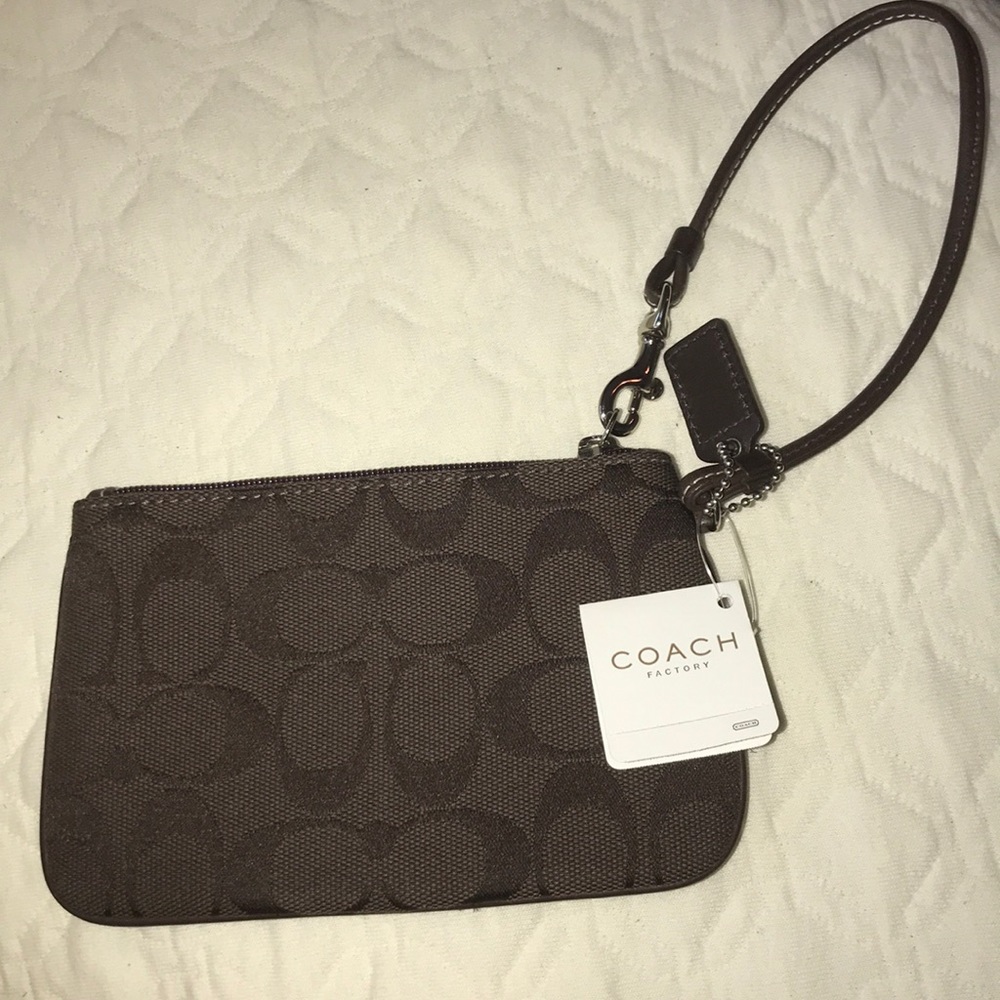 Small Brown Coach Wallet
